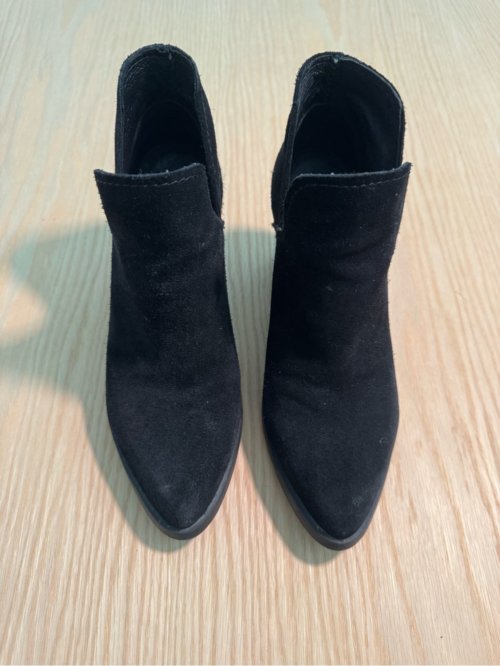 Steve Madden Women's Black Pointed Toe Ankle Boots